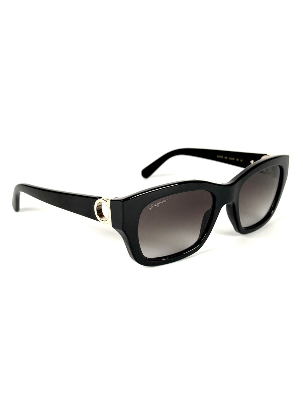 Salvatore Ferragamo SF1012S Black Cat-Eye Sunglasses | Full Inclusion | New - Picture 5 of 9